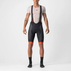 Castelli Competizione Kit Men's Bib Shorts - Black/Electric Lime