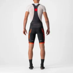 Castelli Competizione Kit Men's Bib Shorts - Black/Fiery Red 12 Castelli Competizione Kit Men's Bib Shorts - Black/Fiery Red -CycloPro Shop CS220036561 2