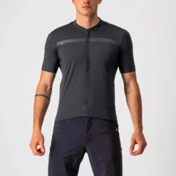 Castelli Unlimited Allroad Men's Short Sleeve Jersey - Dark Grey 11 Castelli Unlimited Allroad Men's Short Sleeve Jersey - Dark Grey -CycloPro Shop CS220060301 1