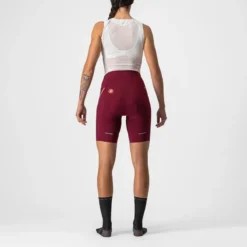Castelli Velocissima 3 Women's Shorts - Bordeaux/Blush