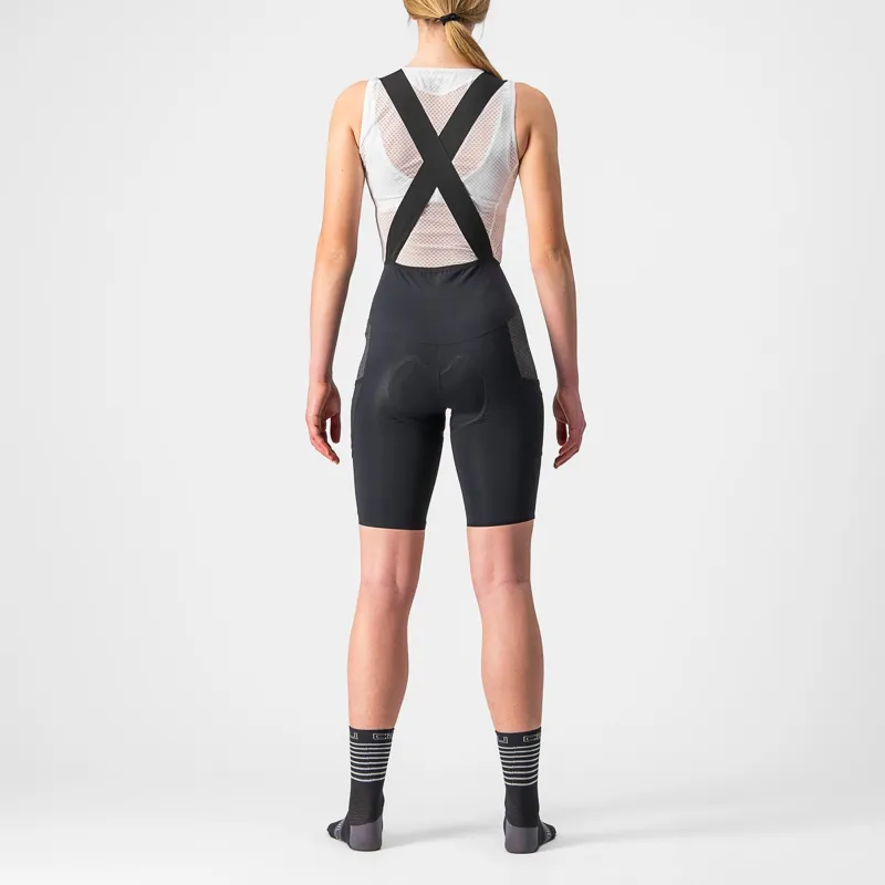 Castelli Free Unlimited Women's Bib Shorts - Black 3 Castelli Free Unlimited Women's Bib Shorts - Black