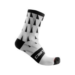 Castelli Pendio 12 Women's Socks - White/Black/Grey -CycloPro Shop CS2207010109 31f32269 45d9 4241 b4db 3490da92e772