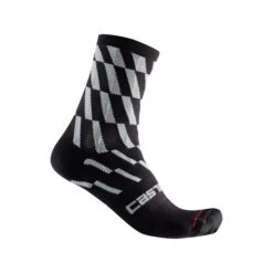 Castelli Pendio 12 Women's Socks - White/Black/Grey -CycloPro Shop CS2207047209 e91383c6 ddcb 4653 8c96 861f0dfc3831 1