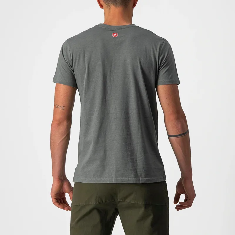 Castelli Ventaglio Men's T-Shirt - Faded Dream/Red 6 Castelli Ventaglio Men's T-Shirt - Faded Dream/Red - Image 4