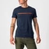 Castelli Ventaglio Men's T-Shirt - Faded Dream/Red
