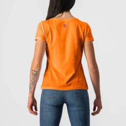 Castelli Bellagio Women's T-Shirt - Burnt Orange -CycloPro Shop CS220831071 2