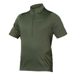 Endura Hummvee Men's Short Sleeve Jersey - Forest Green -CycloPro Shop E3125GF lg