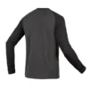 Endura One Clan Raglan Men's Long Sleeve Casual T-shirt - Grey -CycloPro Shop E3151GY back lg