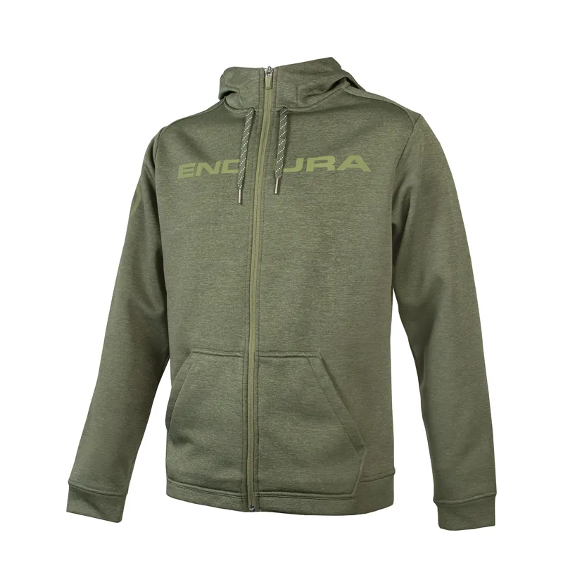 Endura Hummvee Men's Hoodie - Olive Green 3 Endura Hummvee Men's Hoodie - Olive Green