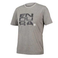 Endura One Clan Stacked Organic Men's Casual T-Shirt - Ink Blue