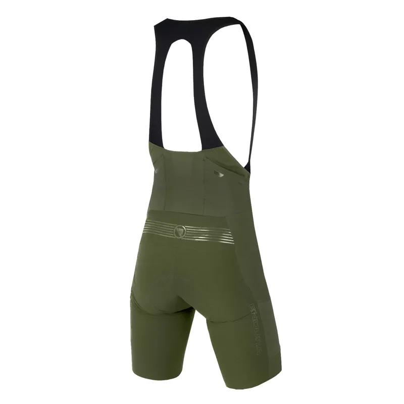 Endura GV500 Reiver Men's Bib Shorts - Olive Green 5 Endura GV500 Reiver Men's Bib Shorts - Olive Green - Image 3