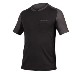 Endura GV500 Foyle Men's Causal T-Shirt - Olive Green -CycloPro Shop E5084BK lg