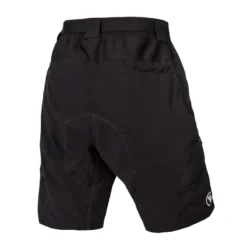 Endura Hummvee II Women's Baggy Shorts - Black -CycloPro Shop E6106BK back lg