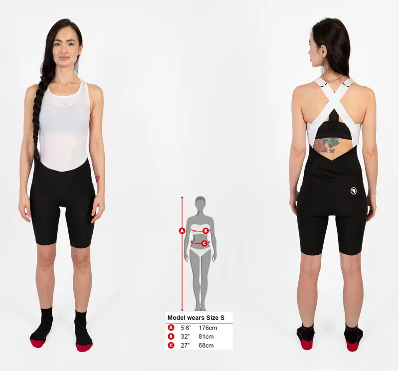 Endura Pro SL Womens Bibshorts - Black 7 Endura Pro SL Womens Bibshorts - Black - Image 5