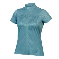 Endura Hummvee Ray Women's Short Sleeve Jersey - Saffron -CycloPro Shop E6206MO lg