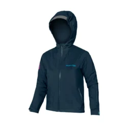 Endura MT500JR Kid's Waterproof Jacket - Ink Blue 11 Endura MT500JR Kid's Waterproof Jacket - Ink Blue -CycloPro Shop E7140BI lg