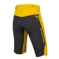Endura SingleTrack Lite Men's Baggy Shorts - Saffron -CycloPro Shop E8103YS back lg