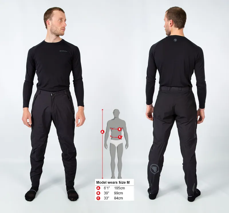 Endura MT500 Waterproof Trouser II - Black 9 Endura MT500 Waterproof Trouser II - Black - Image 7
