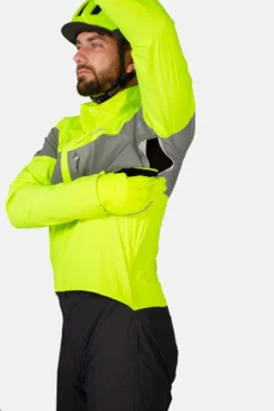 Endura Urban Luminite Waterproof Men's One Piece - Hi-Viz Yellow 8 Endura Urban Luminite Waterproof Men's One Piece - Hi-Viz Yellow -CycloPro Shop E8123YVHi VizYEL 4