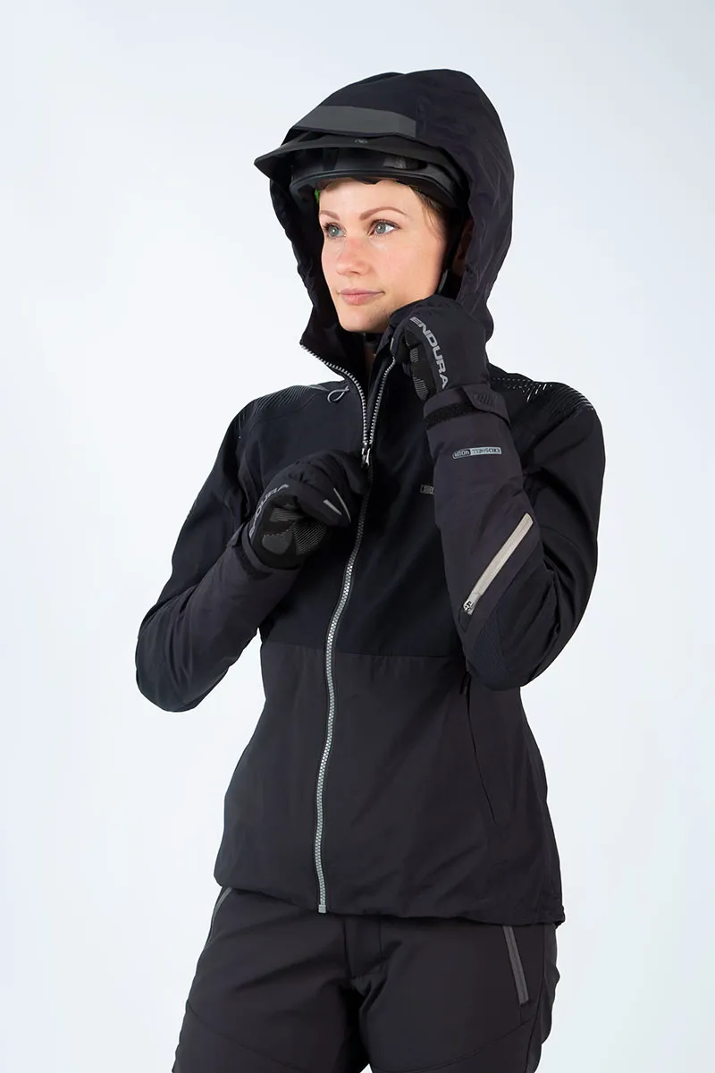 Endura MT500 Waterproof Women's Jacket - Black 12 Endura MT500 Waterproof Women's Jacket - Black - Image 10