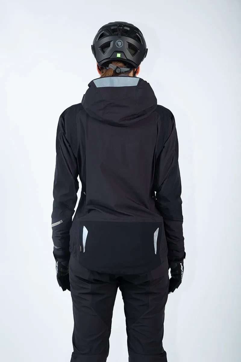 Endura MT500 Waterproof Women's Jacket - Black 5 Endura MT500 Waterproof Women's Jacket - Black - Image 3
