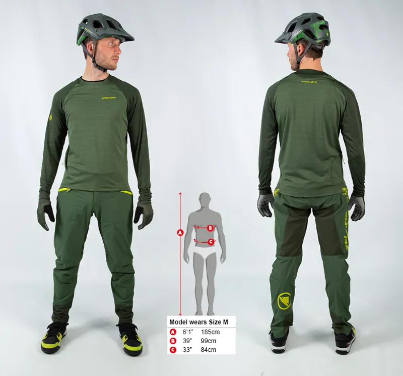 Endura Singletrack Men's Fleece - Forest Green 7 Endura Singletrack Men's Fleece - Forest Green - Image 5