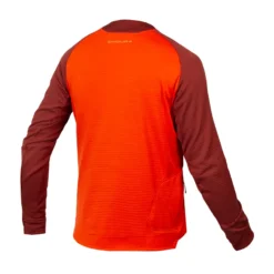 Endura Singletrack Men's Fleece - Paprika 9 Endura Singletrack Men's Fleece - Paprika -CycloPro Shop E9155PAPaprika 2
