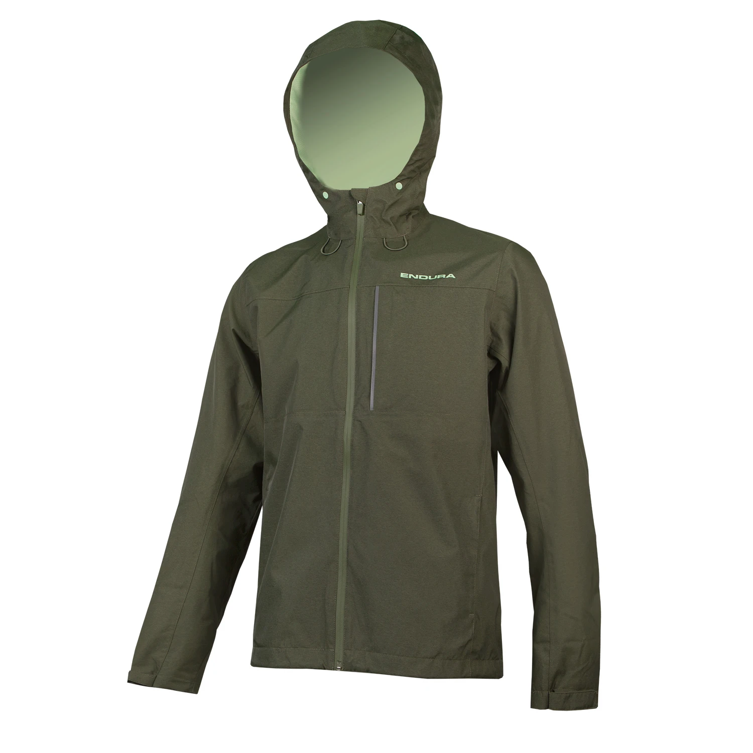 Endura Hummvee Waterproof Hooded Men's Jacket - Fossil 13 Endura Hummvee Waterproof Hooded Men's Jacket - Fossil - Image 11