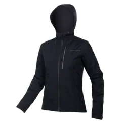 Endura Hummvee Waterproof Women's Hooded Jacket - Black -CycloPro Shop E9168BKBLK