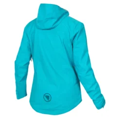 Endura Hummvee Waterproof Women's Hooded Jacket - Pacific Blue 20 Endura Hummvee Waterproof Women's Hooded Jacket - Pacific Blue -CycloPro Shop E9168BPP 2 3