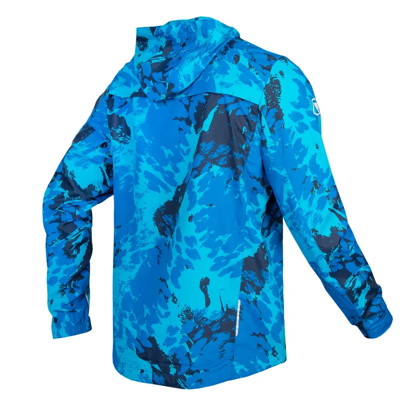 Endura Hummvee Windproof Shell Men's Jacket - Electric Blue 5 Endura Hummvee Windproof Shell Men's Jacket - Electric Blue - Image 3