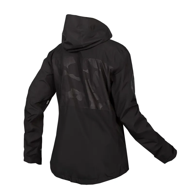 Endura SingleTrack II Waterproof Women's Jacket - Black 3 Endura SingleTrack II Waterproof Women's Jacket - Black