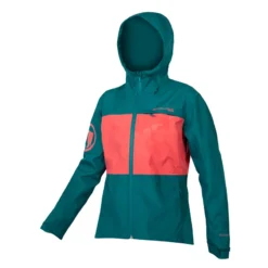 Endura SingleTrack II Waterproof Women's Jacket - Spruce Green -CycloPro Shop E9177GSSpruceGRN 1
