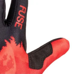 Fuse Chroma Long Finger Gloves - Blood Moon Red -CycloPro Shop FUCG01BLK 5