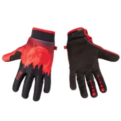 Fuse Chroma Long Finger Gloves - Blood Moon Red