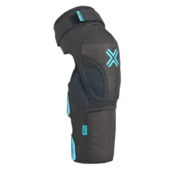 Fuse Echo 75 Youth Knee Shin/Pads - Black/Blue -CycloPro Shop FUEC03MBLK 2 2