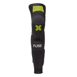 Fuse Omega Knee/Shin Whip Pads - Black/Yellow 6 Fuse Omega Knee/Shin Whip Pads - Black/Yellow -CycloPro Shop FUOM04MBLK 3