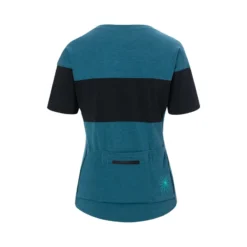 Giro Ride Women's Short Sleeve Jersey - Harbour Blue/Black -CycloPro Shop GI21WRIJ 54142 01