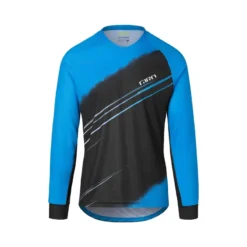 Giro Roust Long Sleeve Men's Jersey - Blue Actuator -CycloPro Shop GI26ROU 59581