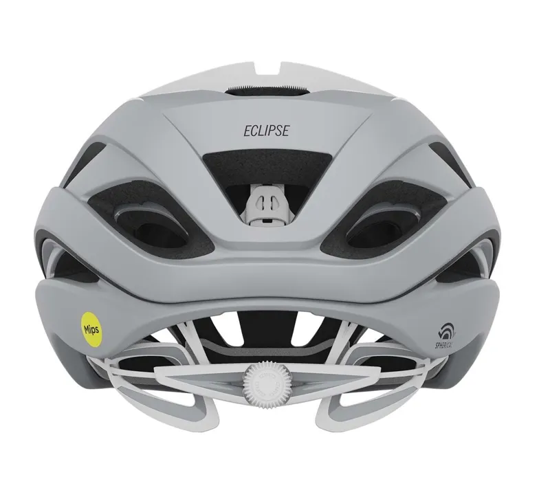 Giro Eclipse Spherical Mips Road Helmet - White/Silver 8 Giro Eclipse Spherical Mips Road Helmet - White/Silver - Image 6