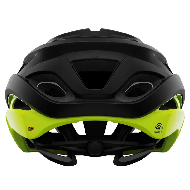 Giro Helios Spherical MIPS Road Helmet - Matt Black/Highlight Yellow 4 Giro Helios Spherical MIPS Road Helmet - Matt Black/Highlight Yellow - Image 2
