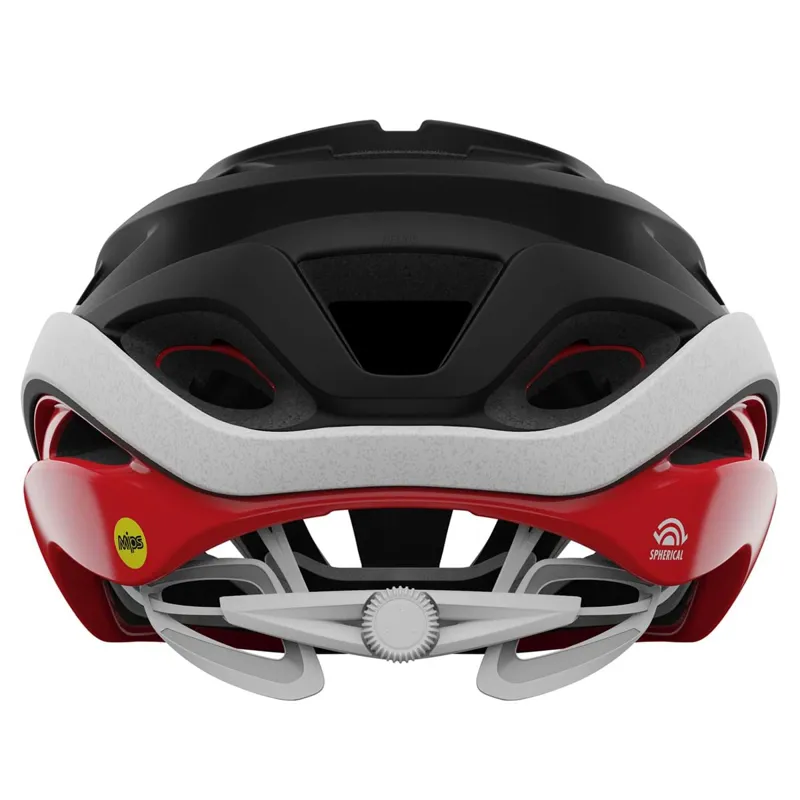 Giro Helios Spherical MIPS Road Helmet - Matt Black/Red 5 Giro Helios Spherical MIPS Road Helmet - Matt Black/Red - Image 3