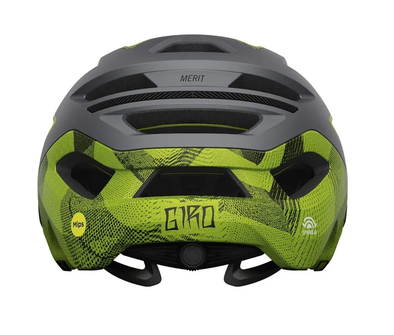 Giro Merit Spherical Dirt Mips MTB Helmet - Black/Anodized Lime 5 Giro Merit Spherical Dirt Mips MTB Helmet - Black/Anodized Lime - Image 3