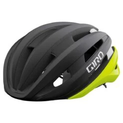 Giro Synthe Mips II Road Helmet - Matte Portaro Grey/White/Red -CycloPro Shop GIHSYNM2MATBLKHIGHLIGH
