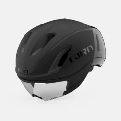 Giro Vanquish Mips Aero Helmet - Matte Black/White/Red -CycloPro Shop GIHVANMMATBLKGLSBL1 1