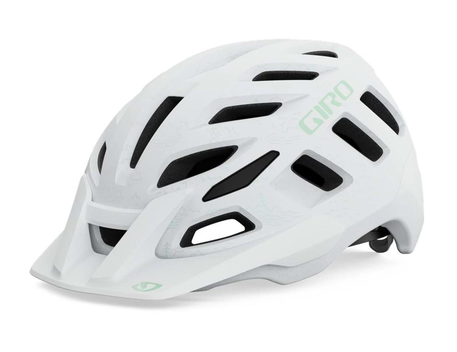 Giro Radix Women's MTB Helmet - Anodized Harbour Blue 7 Giro Radix Women's MTB Helmet - Anodized Harbour Blue - Image 5