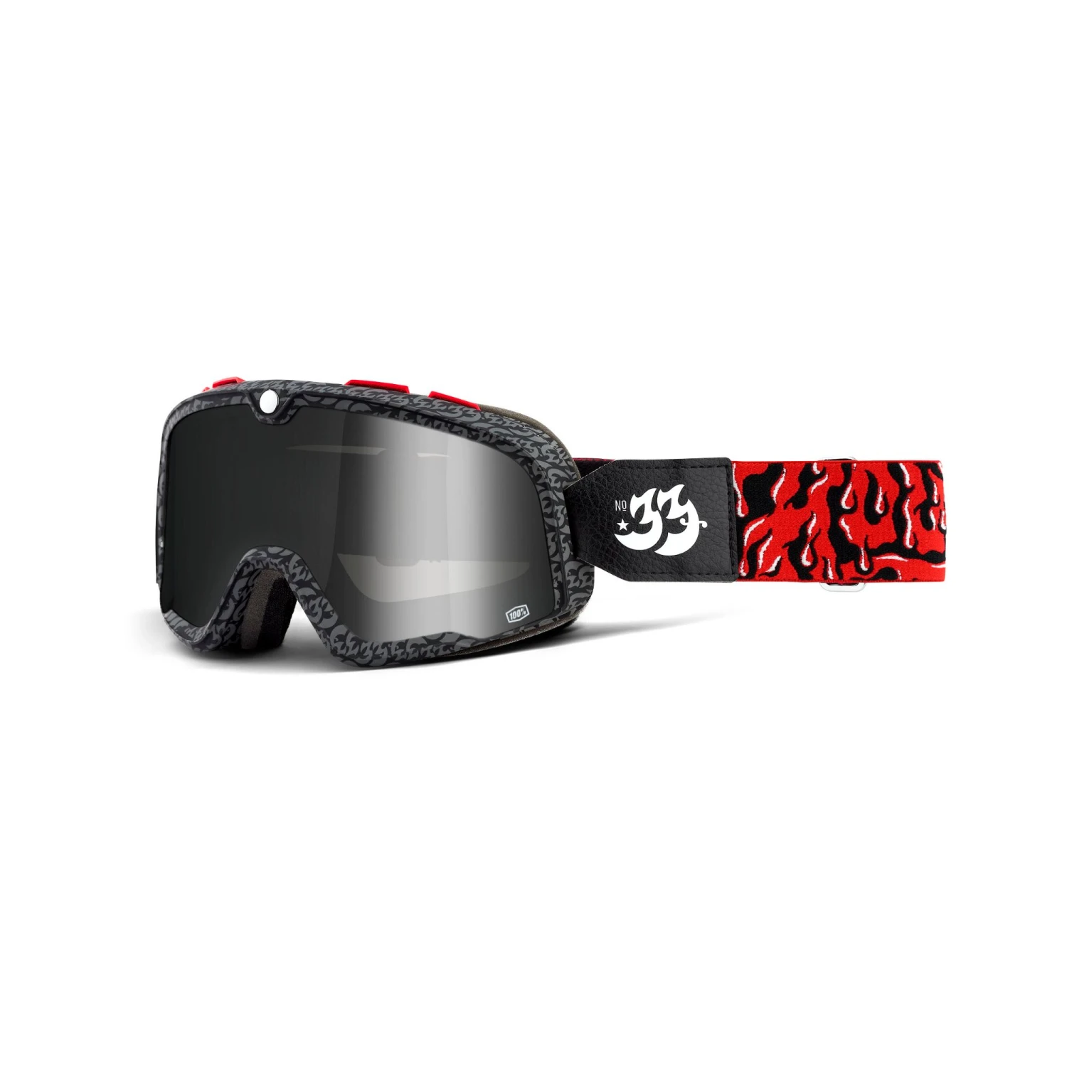 100 Percent Barstow MTB Goggles - Team Speed/Smoke Lens 7 100 Percent Barstow MTB Goggles - Team Speed/Smoke Lens - Image 5