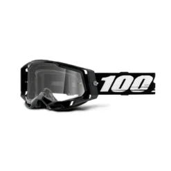 100 Racecraft 2 MTB Goggles - Black/Clear Lens -CycloPro Shop HP 50121 101 01