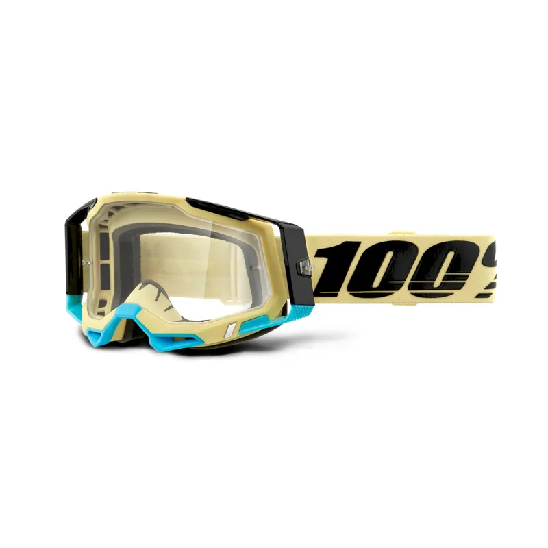 100 Racecraft 2 MTB Goggles - Kerv/Clear Lens 3 100 Racecraft 2 MTB Goggles - Kerv/Clear Lens