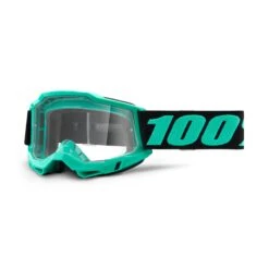 100 Percent Accuri 2 MTB Goggles - Red/Clear Lens -CycloPro Shop HP 50221 101 06 4